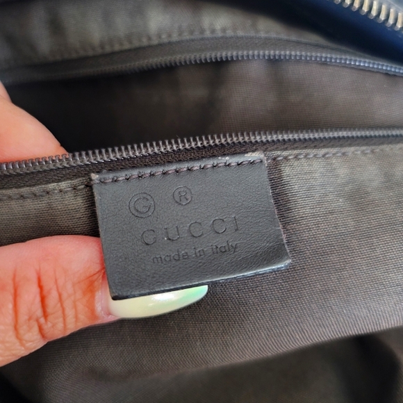 Gucci Leather Guccisima GG Charm  Sachel Bag - Picture 8 of 14